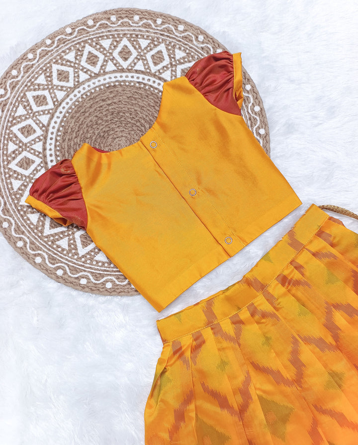 Kural - Red Yellow Designer Minipattu